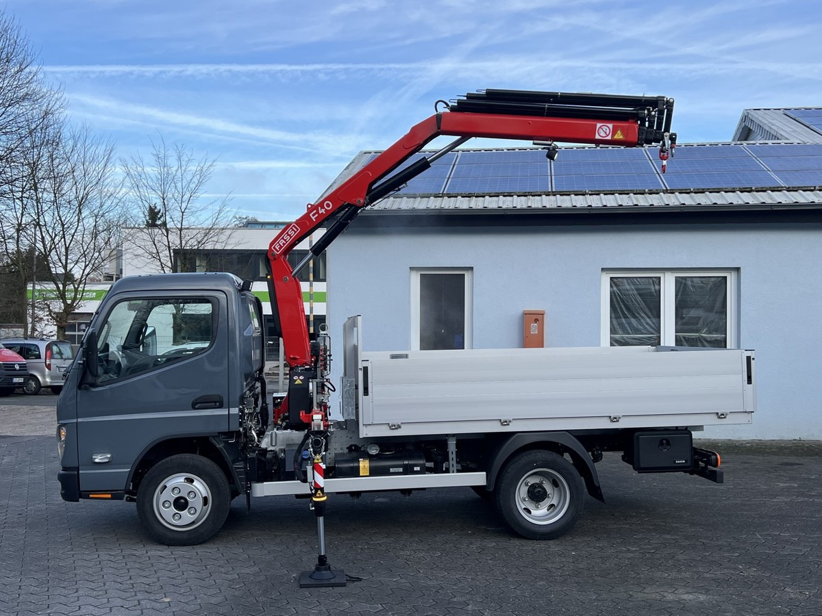 FUSO 6S15 Pritsche 3.0m Kran 4xhydr. Funk! - Utilitaire plateau: photos 3 FUSO 6S15 Pritsche 3.0m Kran 4xhydr. Funk! - Utilitaire plateau: photos 3