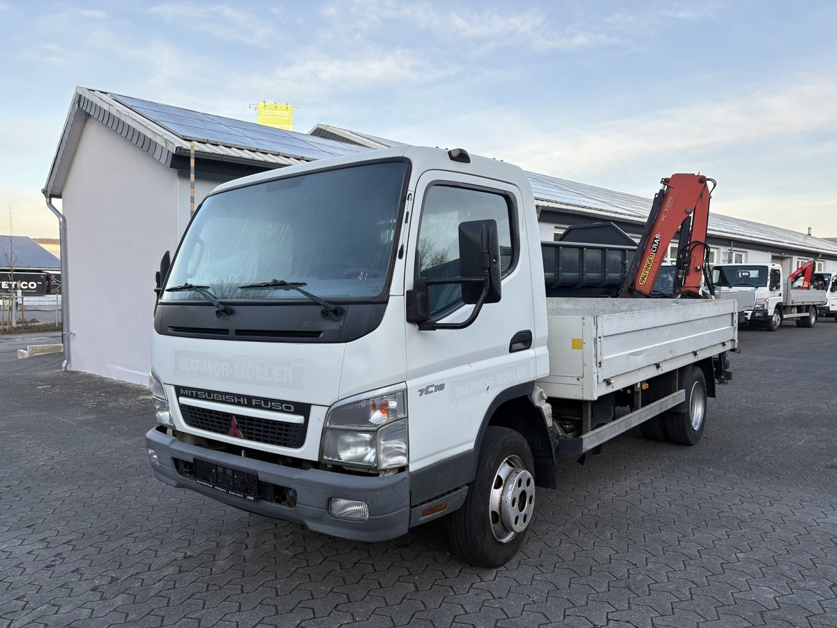 FUSO FUSO 7C18 Canter Pritsche 3.8m Kran 2x hydr. - Utilitaire plateau: photos 1 FUSO FUSO 7C18 Canter Pritsche 3.8m Kran 2x hydr. - Utilitaire plateau: photos 1