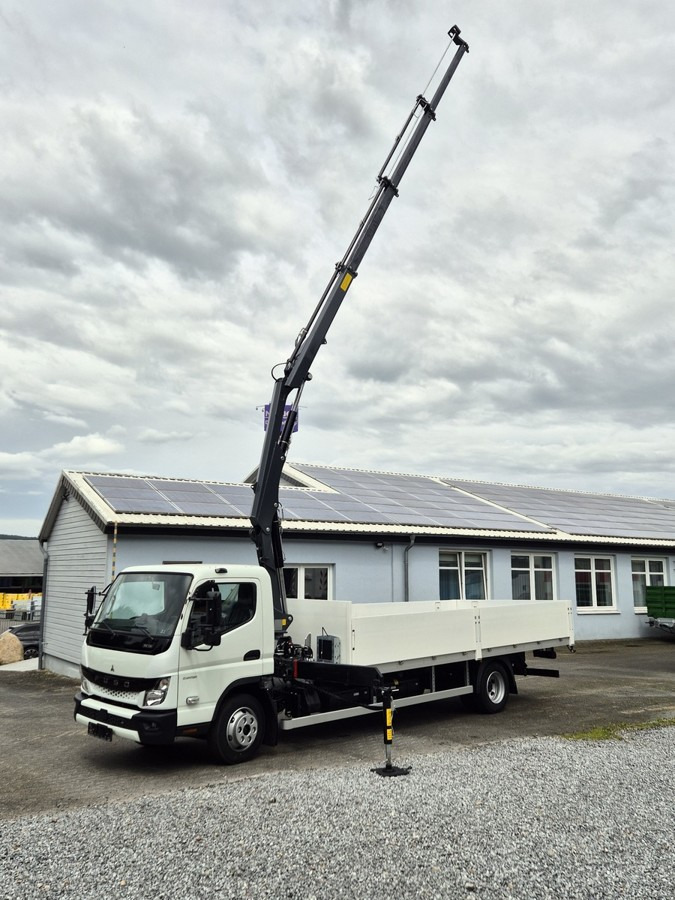 FUSO FUSO 9C18 Canter Alu Pritsche 5.5m Kran 3x hydr. - Utilitaire plateau: photos 2 FUSO FUSO 9C18 Canter Alu Pritsche 5.5m Kran 3x hydr. - Utilitaire plateau: photos 2