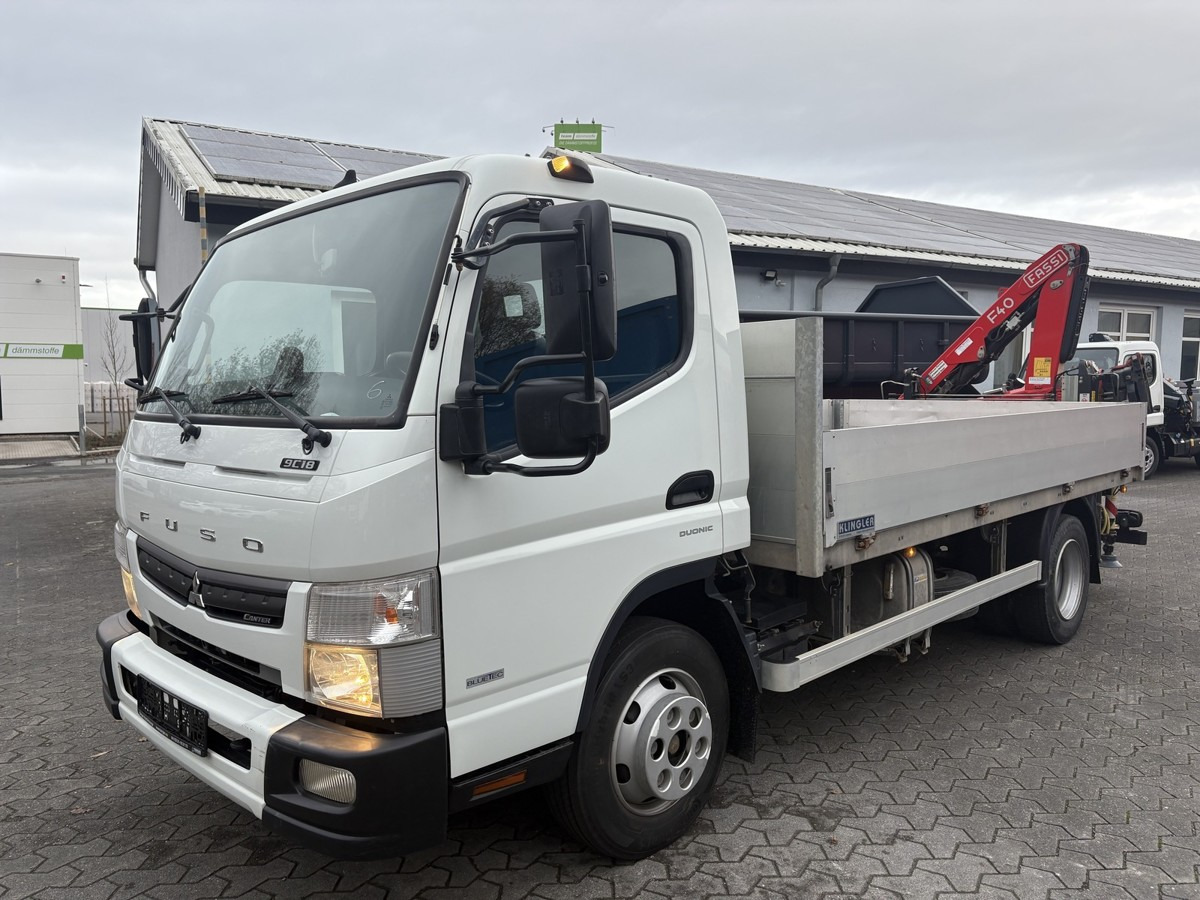 FUSO FUSO 9C18 Canter Pritsche 3.8m Kran 2x hydr. - Utilitaire plateau: photos 3 FUSO FUSO 9C18 Canter Pritsche 3.8m Kran 2x hydr. - Utilitaire plateau: photos 3