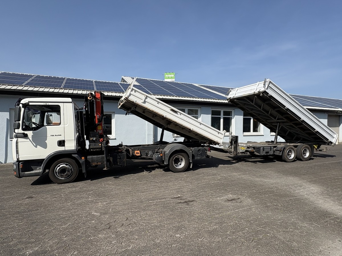 Remorque HUMBAUR HTK 115024 Tandem 3-Seiten Kipper Tieflader sofo: photos 16