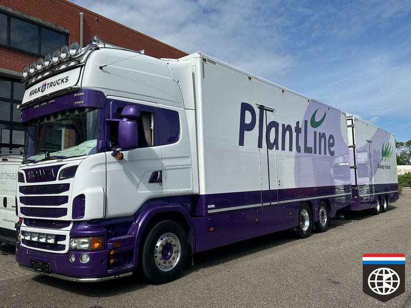 Scania R 500 B 6X2*4 PLANTS COMBI - FULL AIR - RETARDER - 2X TAILLIFT - SPECIAL INTERIOR - CONCOURSTAAT - Camion frigorifique: photos 3 Scania R 500 B 6X2*4 PLANTS COMBI - FULL AIR - RETARDER - 2X TAILLIFT - SPECIAL INTERIOR - CONCOURSTAAT - Camion frigorifique: photos 3
