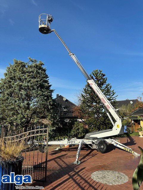Dino 120 T, Arbeitshöhe 12m, Hydr. Radantrieb - Nacelle sur remorque: photos 1 Dino 120 T, Arbeitshöhe 12m, Hydr. Radantrieb - Nacelle sur remorque: photos 1