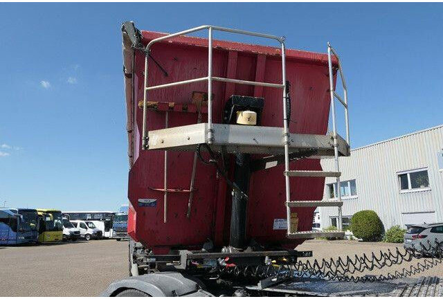 Semi-remorque benne Fliegl DHKA 350, Stahl, 60m³, Luft-Lift, Schrottmulde: photos 7