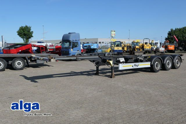 Fliegl SDS 380 SDS01, 20/30 & 40 Fuß Container, BPW - Semi-remorque porte-conteneur/ Caisse mobile: photos 1 Fliegl SDS 380 SDS01, 20/30 & 40 Fuß Container, BPW - Semi-remorque porte-conteneur/ Caisse mobile: photos 1