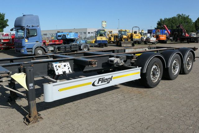 Fliegl SDS 380 SDS01, 20/30 & 40 Fuß Container, BPW - Semi-remorque porte-conteneur/ Caisse mobile: photos 3 Fliegl SDS 380 SDS01, 20/30 & 40 Fuß Container, BPW - Semi-remorque porte-conteneur/ Caisse mobile: photos 3