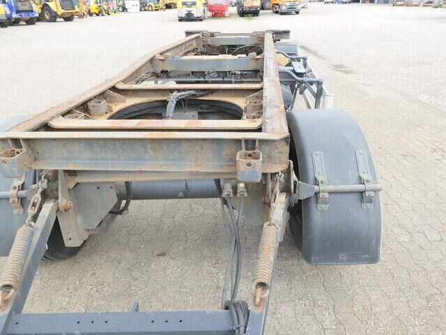 Huffermann HSA 18.70, Container, Schlitten, SAF, Luftfed. - Remorque porte-conteneur/ Caisse mobile: photos 5 Huffermann HSA 18.70, Container, Schlitten, SAF, Luftfed. - Remorque porte-conteneur/ Caisse mobile: photos 5