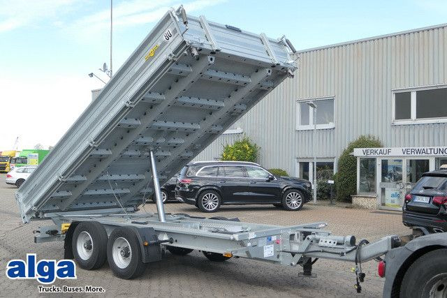 Humbaur HTK 135024 L, Kipper, Rampen, Verzinkt, 13to. - Remorque porte-engin surbaissée: photos 1 Humbaur HTK 135024 L, Kipper, Rampen, Verzinkt, 13to. - Remorque porte-engin surbaissée: photos 1