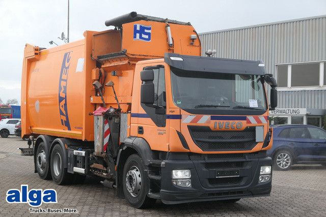 Iveco AD260SY/PS, Terberg, Seitenlader, 30m³, 140tkm - Benne à ordures ménagères: photos 1 Iveco AD260SY/PS, Terberg, Seitenlader, 30m³, 140tkm - Benne à ordures ménagères: photos 1