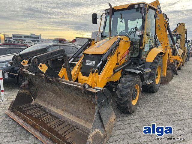 JCB 3CX, 4+1 Schaufel, Palettengabel, Telestiel, AC - Tractopelle: photos 1 JCB 3CX, 4+1 Schaufel, Palettengabel, Telestiel, AC - Tractopelle: photos 1