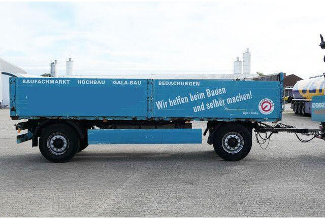 Krone AZP 18, Baustoff, BPW, 7.200mm lang, Scheibe - Remorque plateau: photos 5 Krone AZP 18, Baustoff, BPW, 7.200mm lang, Scheibe - Remorque plateau: photos 5