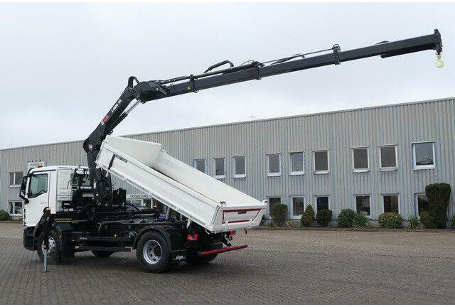 MAN 18.320 TGM BB, Kran Hiab X-Hiduo 138, Funk, AHK - Camion benne: photos 2 MAN 18.320 TGM BB, Kran Hiab X-Hiduo 138, Funk, AHK - Camion benne: photos 2