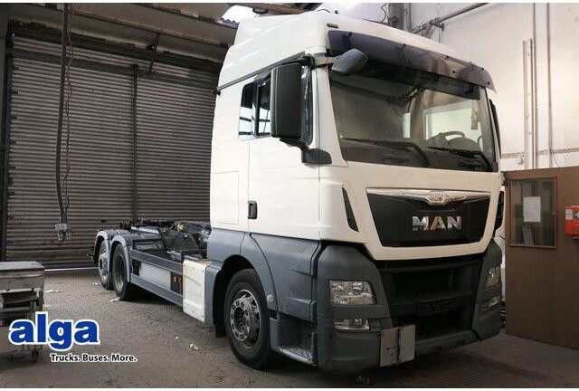 MAN 26.400 TGX BL 6x2, Meiller RK 20.65, Funk, Lenk - Camion ampliroll: photos 1 MAN 26.400 TGX BL 6x2, Meiller RK 20.65, Funk, Lenk - Camion ampliroll: photos 1