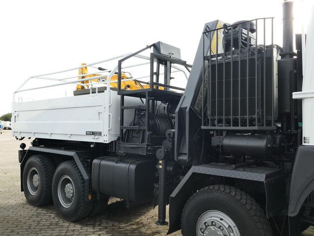 MAN 34.440 8x8, Allrad, Kran, 2x Seilwinde, 2x AHK - Camion plateau, Camion grue: photos 2 MAN 34.440 8x8, Allrad, Kran, 2x Seilwinde, 2x AHK - Camion plateau, Camion grue: photos 2