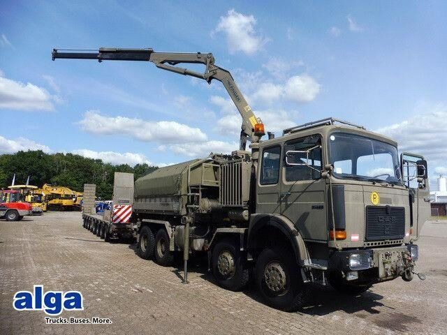 MAN OAF-34440VFA-AD 8x8, Seilwinde, Kran, AHK,Allrad - Camion à rideaux coulissants: photos 1 MAN OAF-34440VFA-AD 8x8, Seilwinde, Kran, AHK,Allrad - Camion à rideaux coulissants: photos 1