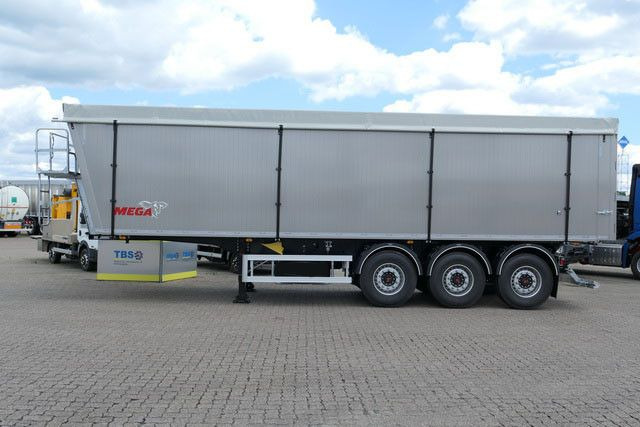 MEGA MNL, 52m³, Kombitür, Alu, Sofort verfügbar, SAF - Semi-remorque benne: photos 3 MEGA MNL, 52m³, Kombitür, Alu, Sofort verfügbar, SAF - Semi-remorque benne: photos 3