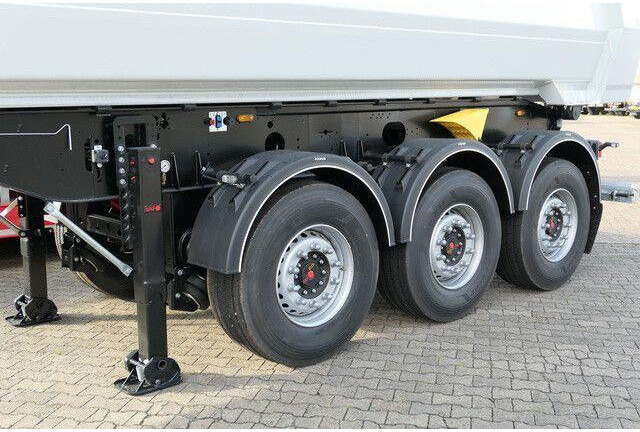 Mega MNW, Stahl, 25m³, Luft-Lift, anliegende Klappe - Semi-remorque benne: photos 4 Mega MNW, Stahl, 25m³, Luft-Lift, anliegende Klappe - Semi-remorque benne: photos 4