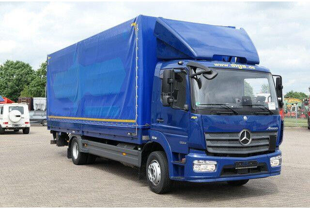 Mercedes-Benz 1224 L Atego 4x2, 7.200mm lang, AHK, LBW, Euro 6 - Camion à rideaux coulissants: photos 3 Mercedes-Benz 1224 L Atego 4x2, 7.200mm lang, AHK, LBW, Euro 6 - Camion à rideaux coulissants: photos 3