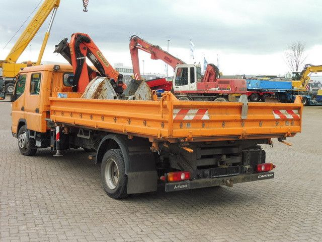 Mitsubishi Fuso Canter 7C18D, Palfinger PK 7001-KA, DOKA - Utilitaire benne, Utilitaire double cabine: photos 5 Mitsubishi Fuso Canter 7C18D, Palfinger PK 7001-KA, DOKA - Utilitaire benne, Utilitaire double cabine: photos 5