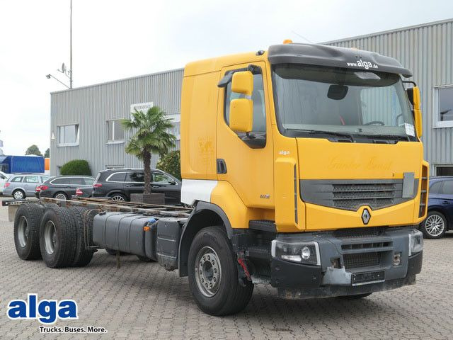 Renault 460 Premium Lander 6x4, Retarder, 10Räder, Klima - Châssis cabine: photos 1 Renault 460 Premium Lander 6x4, Retarder, 10Räder, Klima - Châssis cabine: photos 1