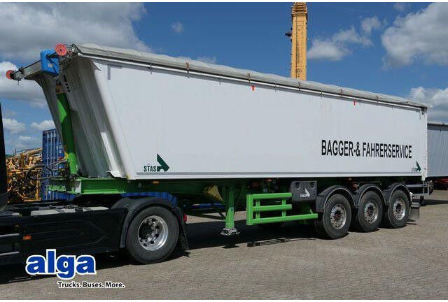 Stas S300CX, Alu, 46m³, Cramaro, SAF, Lenkachse! - Semi-remorque benne: photos 1 Stas S300CX, Alu, 46m³, Cramaro, SAF, Lenkachse! - Semi-remorque benne: photos 1