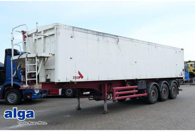 Stas SA336K, Alu, 50m³, Alu-Chassis, Luft-Lift - Semi-remorque benne: photos 1 Stas SA336K, Alu, 50m³, Alu-Chassis, Luft-Lift - Semi-remorque benne: photos 1