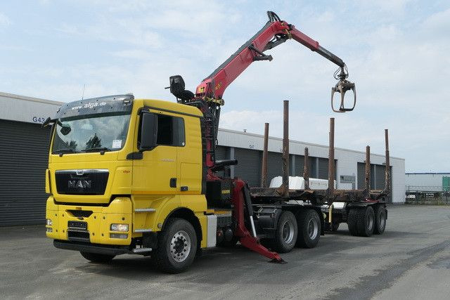MAN 26.540 TGX/6x4/540 PS/Kran Epsilon/Blattfederung - Tracteur routier: photos 4 MAN 26.540 TGX/6x4/540 PS/Kran Epsilon/Blattfederung - Tracteur routier: photos 4