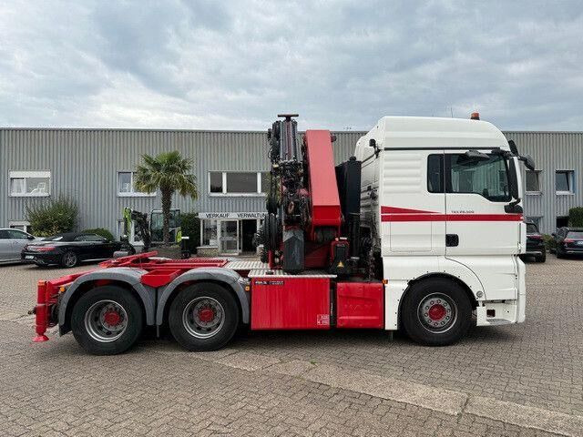 MAN 28.500 TGX 6X2-2 BLS, Kran HMF 5020-K6, Funk,23m - Tracteur routier: photos 5 MAN 28.500 TGX 6X2-2 BLS, Kran HMF 5020-K6, Funk,23m - Tracteur routier: photos 5