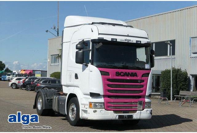 Scania R 410 4x2, Retarder, Hydr., Alu-Felgen, Klima - Tracteur routier: photos 1 Scania R 410 4x2, Retarder, Hydr., Alu-Felgen, Klima - Tracteur routier: photos 1