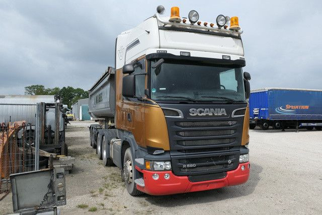 Scania R 580 LA6x4, Topliner, V8, Retarder, Hydraulik - Tracteur routier: photos 3 Scania R 580 LA6x4, Topliner, V8, Retarder, Hydraulik - Tracteur routier: photos 3