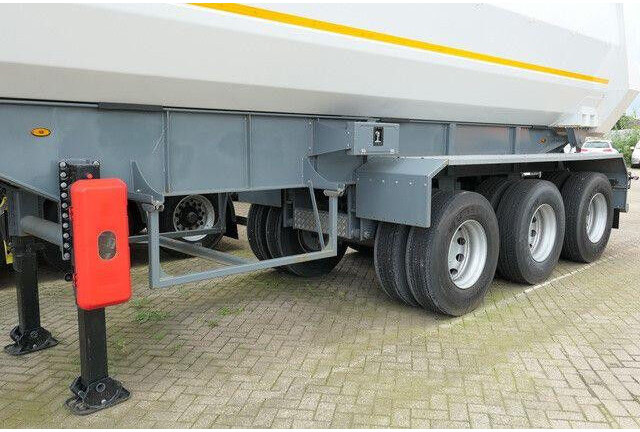 Alga,42m³, Stahl, 3-Achser, große Achsen, 5 Stk. - Semi-remorque benne: photos 3 Alga,42m³, Stahl, 3-Achser, große Achsen, 5 Stk. - Semi-remorque benne: photos 3