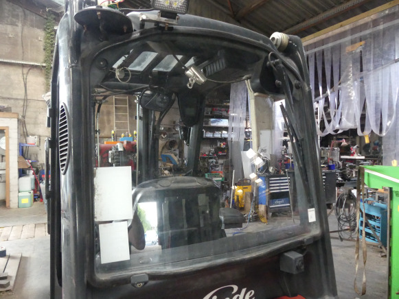 Chariot élévateur Chariot élévateur avec tète rotatif Linde H16D: photos 16
