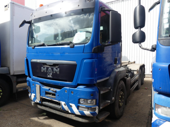 REF:1276 - Camion porte-container MAN TGS (2011-837.710 km) - Camion ampliroll: photos 1 REF:1276 - Camion porte-container MAN TGS (2011-837.710 km) - Camion ampliroll: photos 1