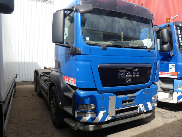REF:1276 - Camion porte-container MAN TGS (2011-837.710 km) - Camion ampliroll: photos 2 REF:1276 - Camion porte-container MAN TGS (2011-837.710 km) - Camion ampliroll: photos 2
