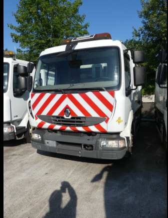 REF:69339 - Camion poubelle Renault Midlum 180DXI (2011-119.748 km) - Benne à ordures ménagères: photos 1 REF:69339 - Camion poubelle Renault Midlum 180DXI (2011-119.748 km) - Benne à ordures ménagères: photos 1