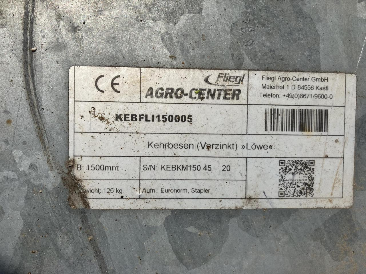 Brosse pour Véhicule de voirie/ Spécial Fliegl Löwe 1,50m: photos 6