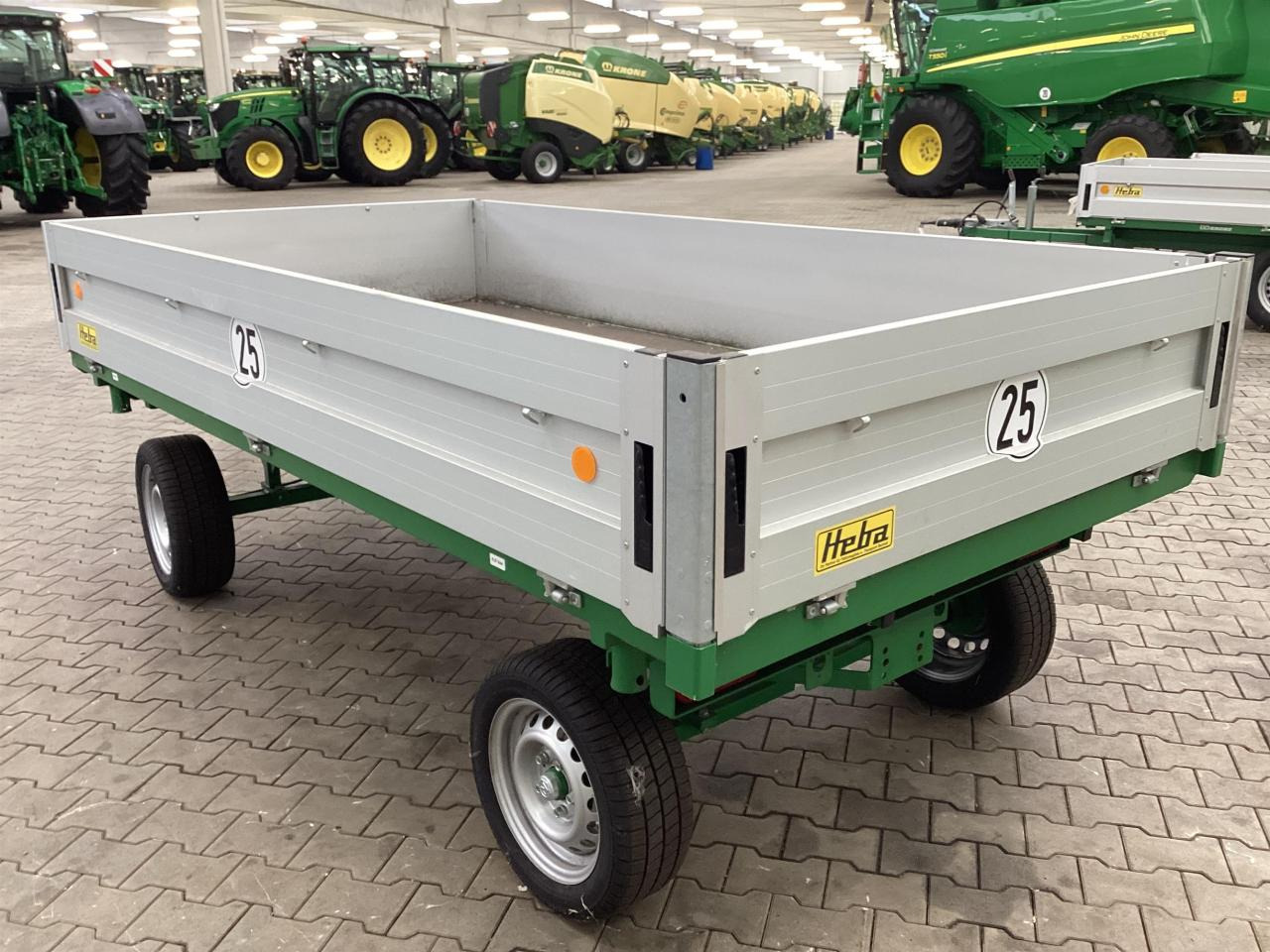 Heba Fahrzeugbau 2517/3SK-2 - Remorque benne: photos 4 Heba Fahrzeugbau 2517/3SK-2 - Remorque benne: photos 4