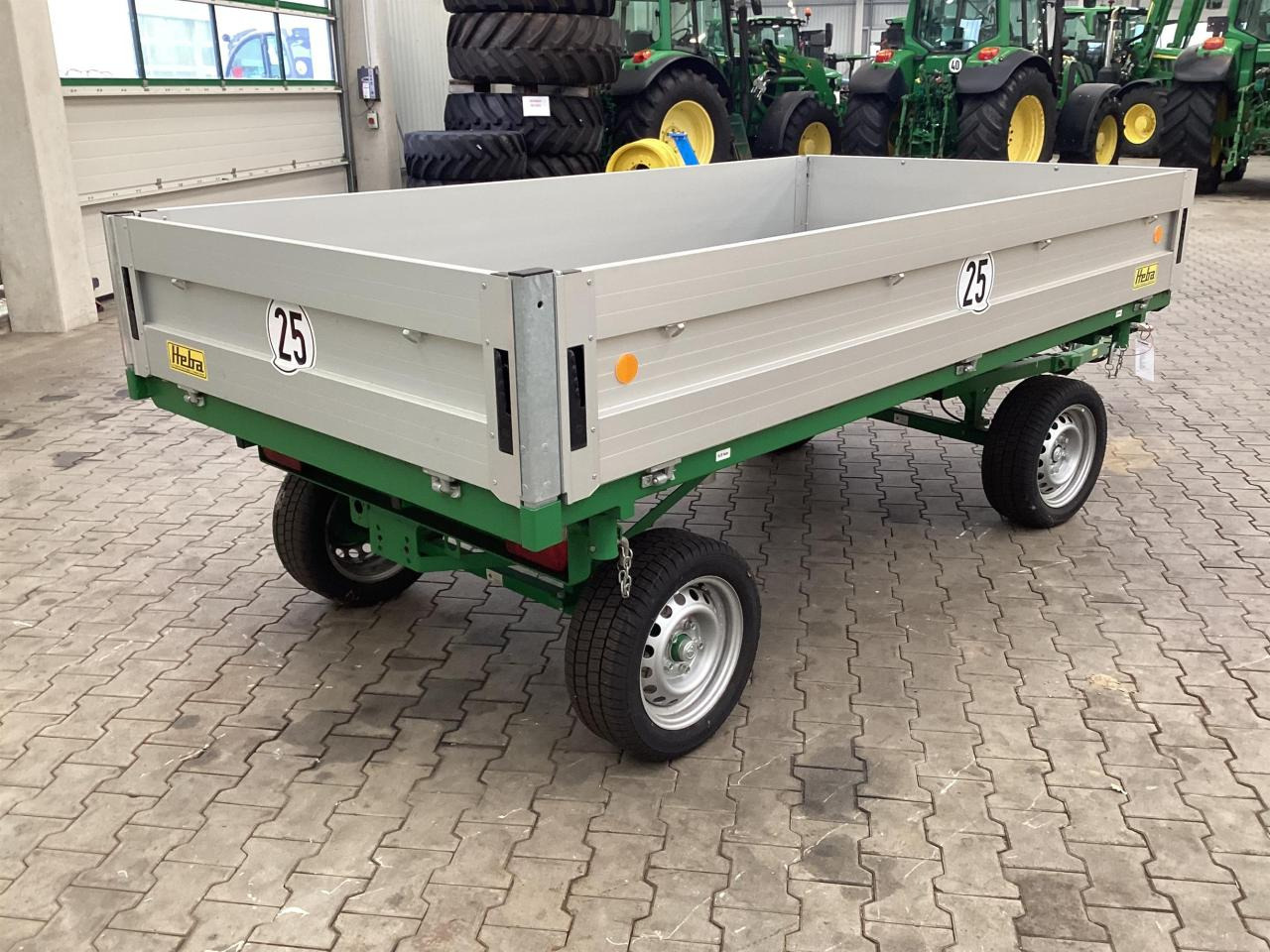 Heba Fahrzeugbau 2517/3SK-2 - Remorque benne: photos 3 Heba Fahrzeugbau 2517/3SK-2 - Remorque benne: photos 3