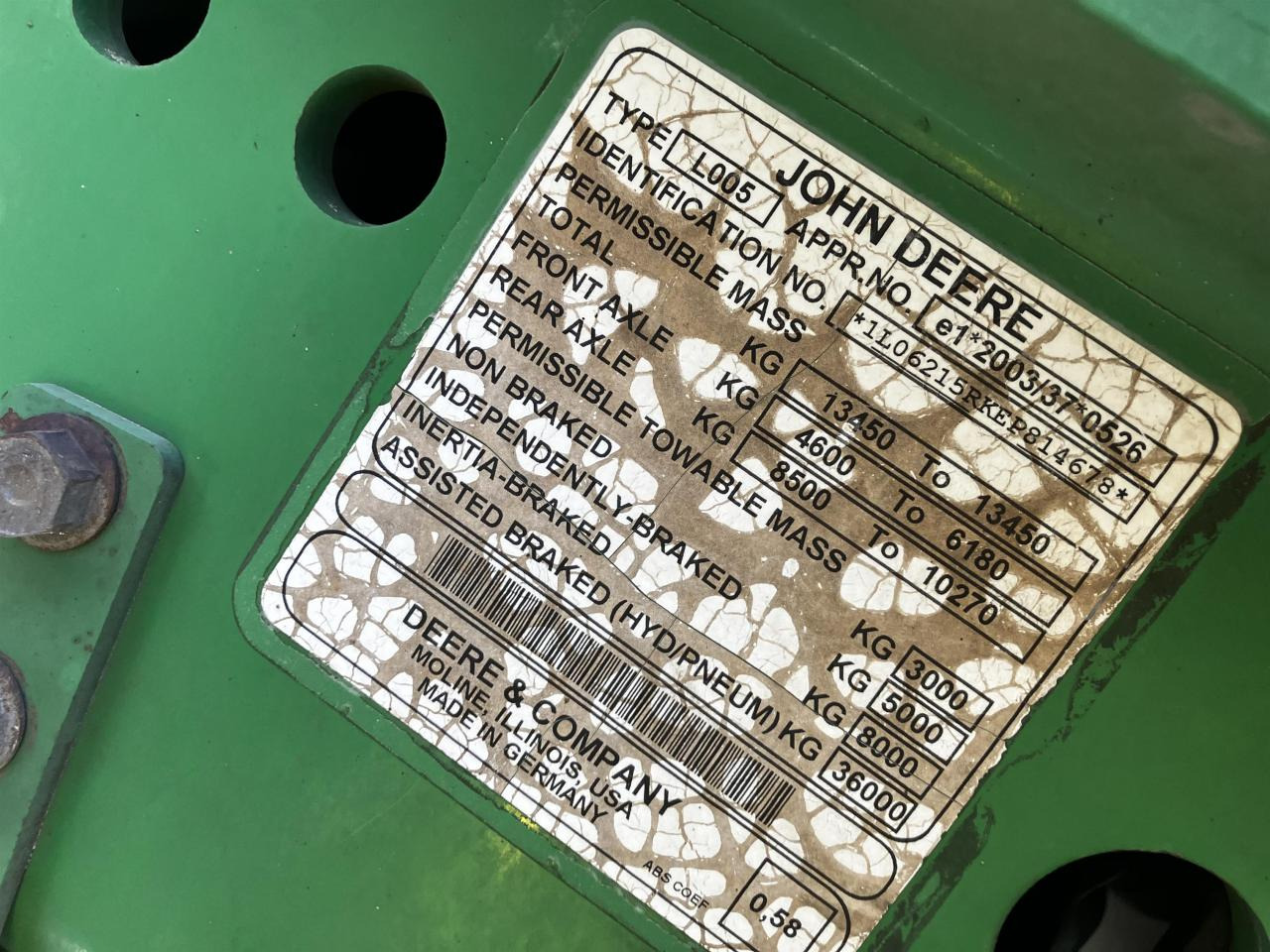 Crédit-bail de John Deere 6215R John Deere 6215R: photos 14