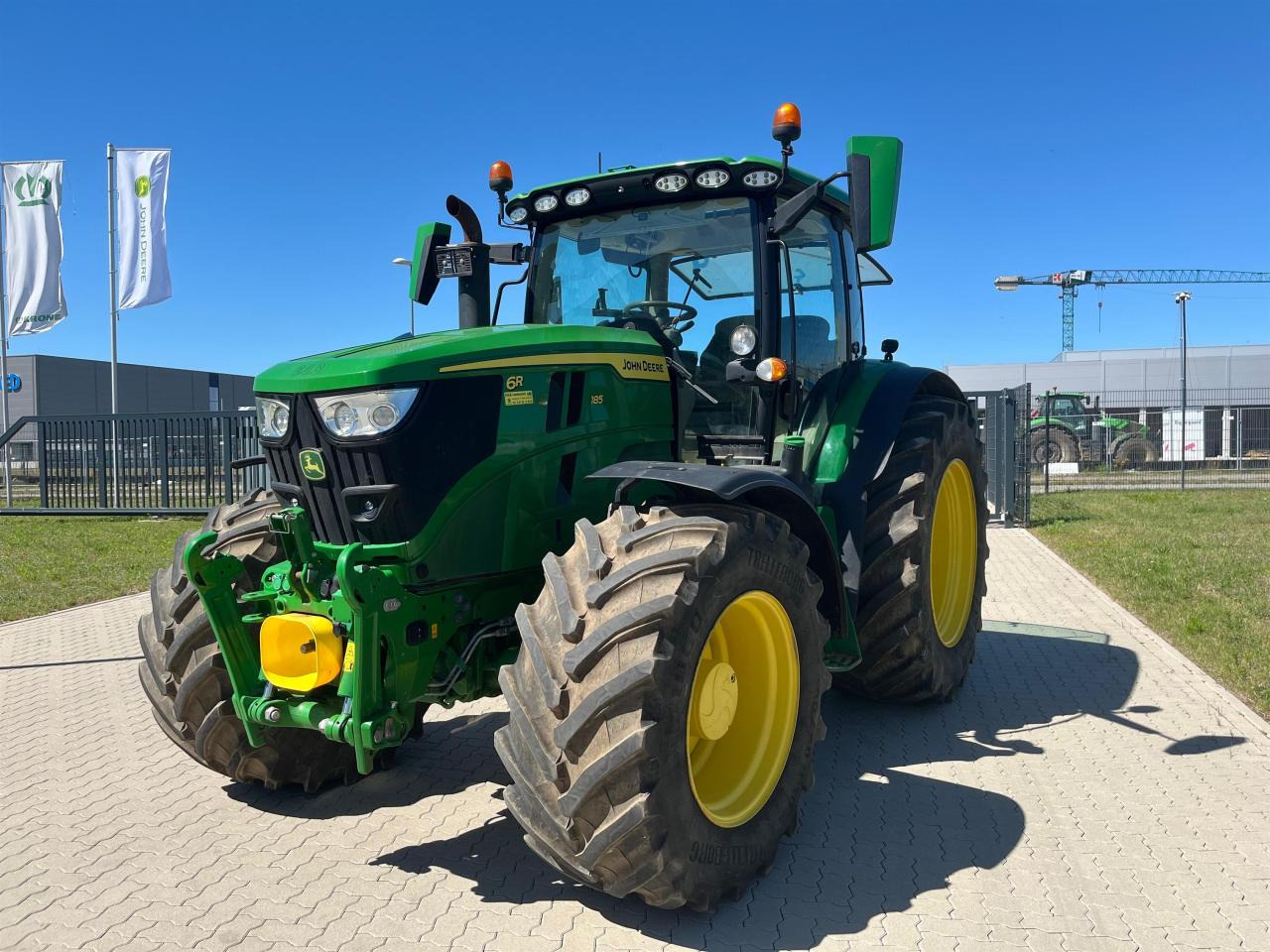 John Deere 6R 185 - Tracteur agricole: photos 1 John Deere 6R 185 - Tracteur agricole: photos 1