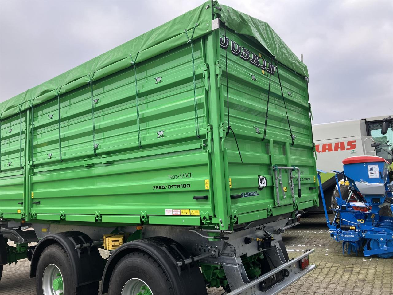 Joskin Tetra-SPACE 7525/31TR180 - Remorque benne: photos 3 Joskin Tetra-SPACE 7525/31TR180 - Remorque benne: photos 3