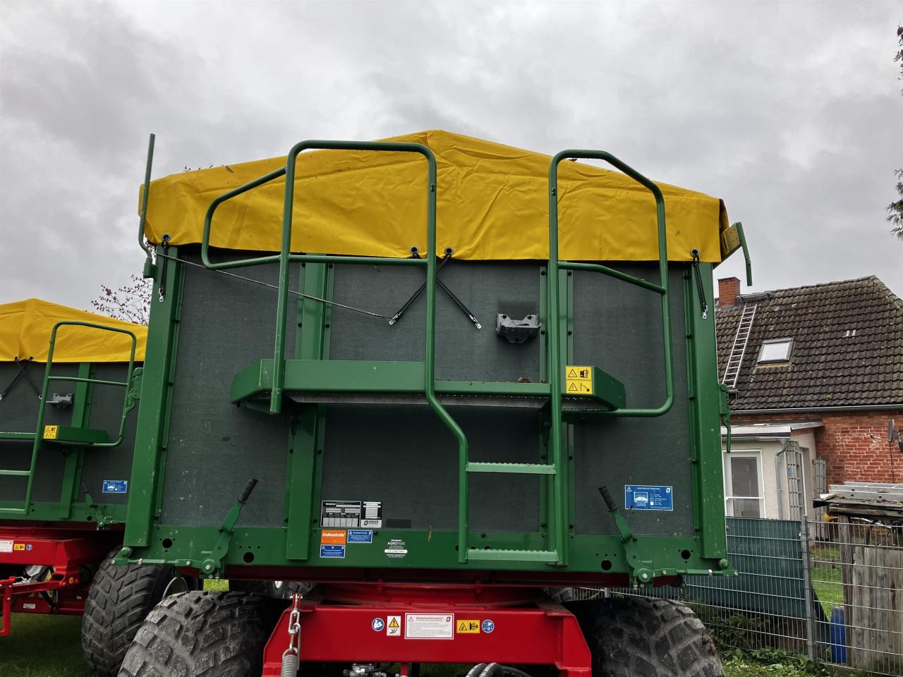 Kröger HKD 302 - Remorque benne: photos 5 Kröger HKD 302 - Remorque benne: photos 5