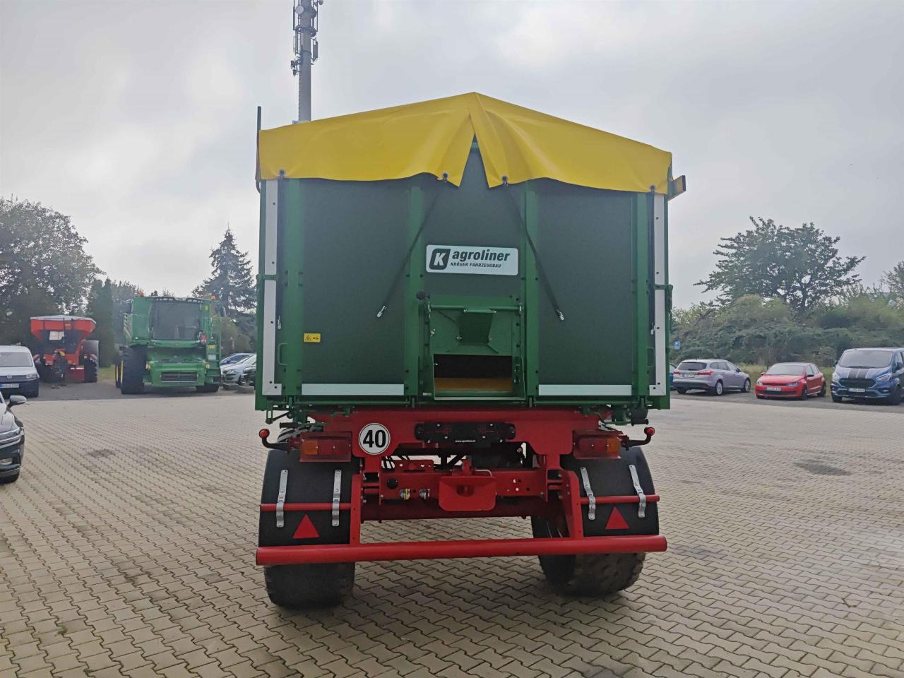 Kröger HKD 302 - Remorque benne: photos 4 Kröger HKD 302 - Remorque benne: photos 4