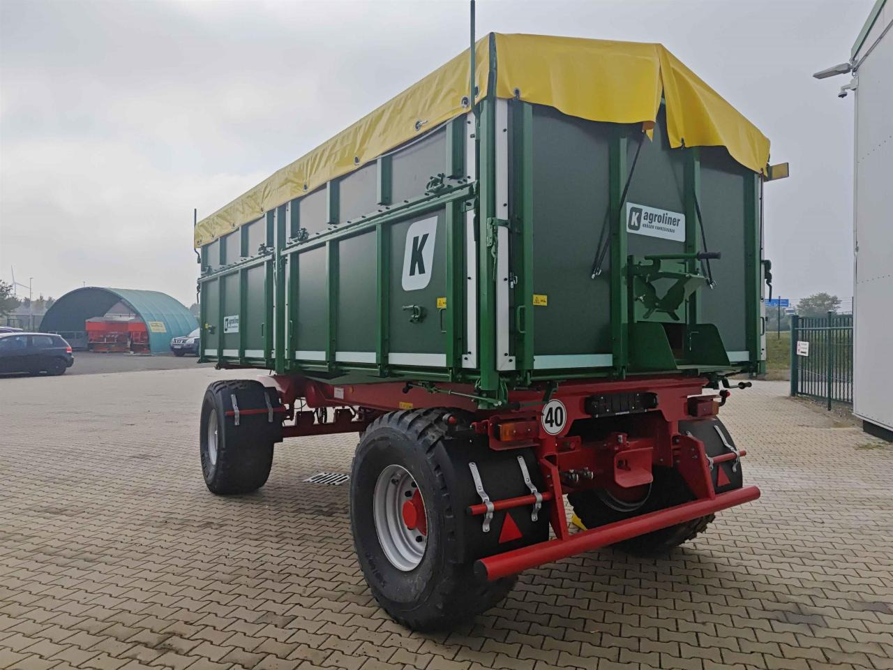 Kröger HKD 302 - Remorque benne: photos 5 Kröger HKD 302 - Remorque benne: photos 5