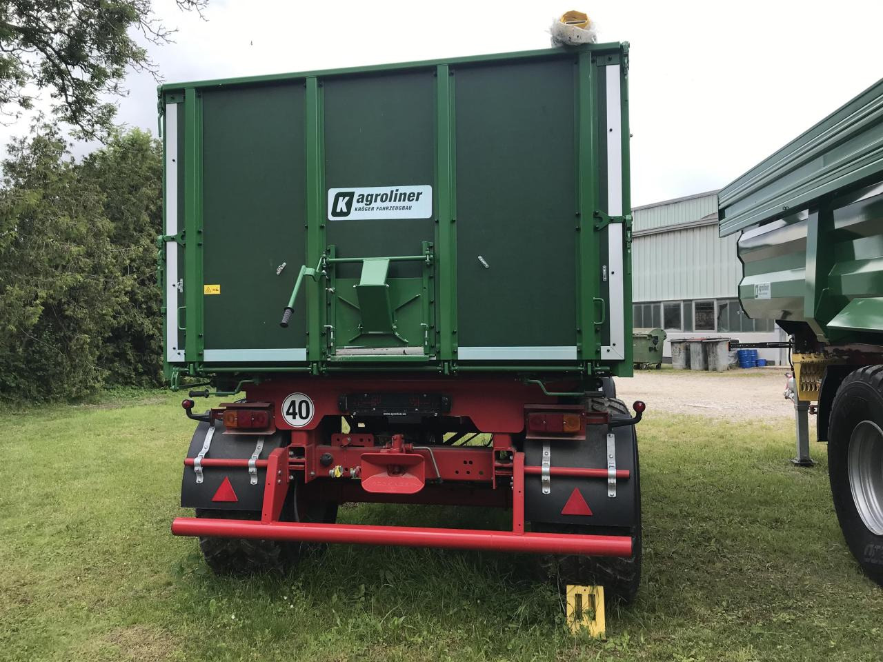 Kröger HKD 302 - Remorque benne: photos 4 Kröger HKD 302 - Remorque benne: photos 4