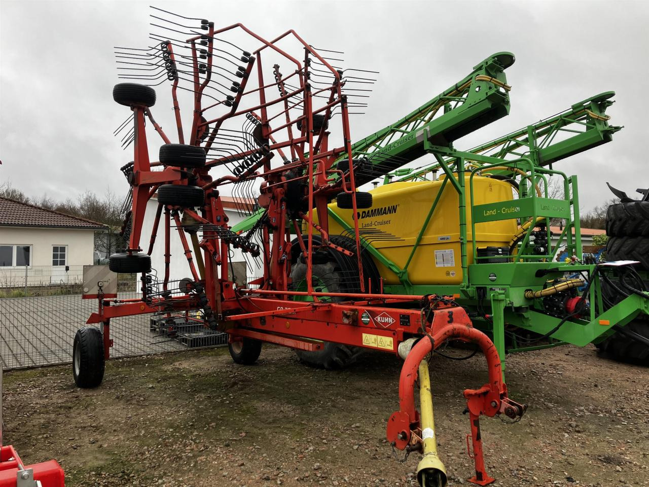 Kuhn GA 7501 - Faneuse: photos 1 Kuhn GA 7501 - Faneuse: photos 1