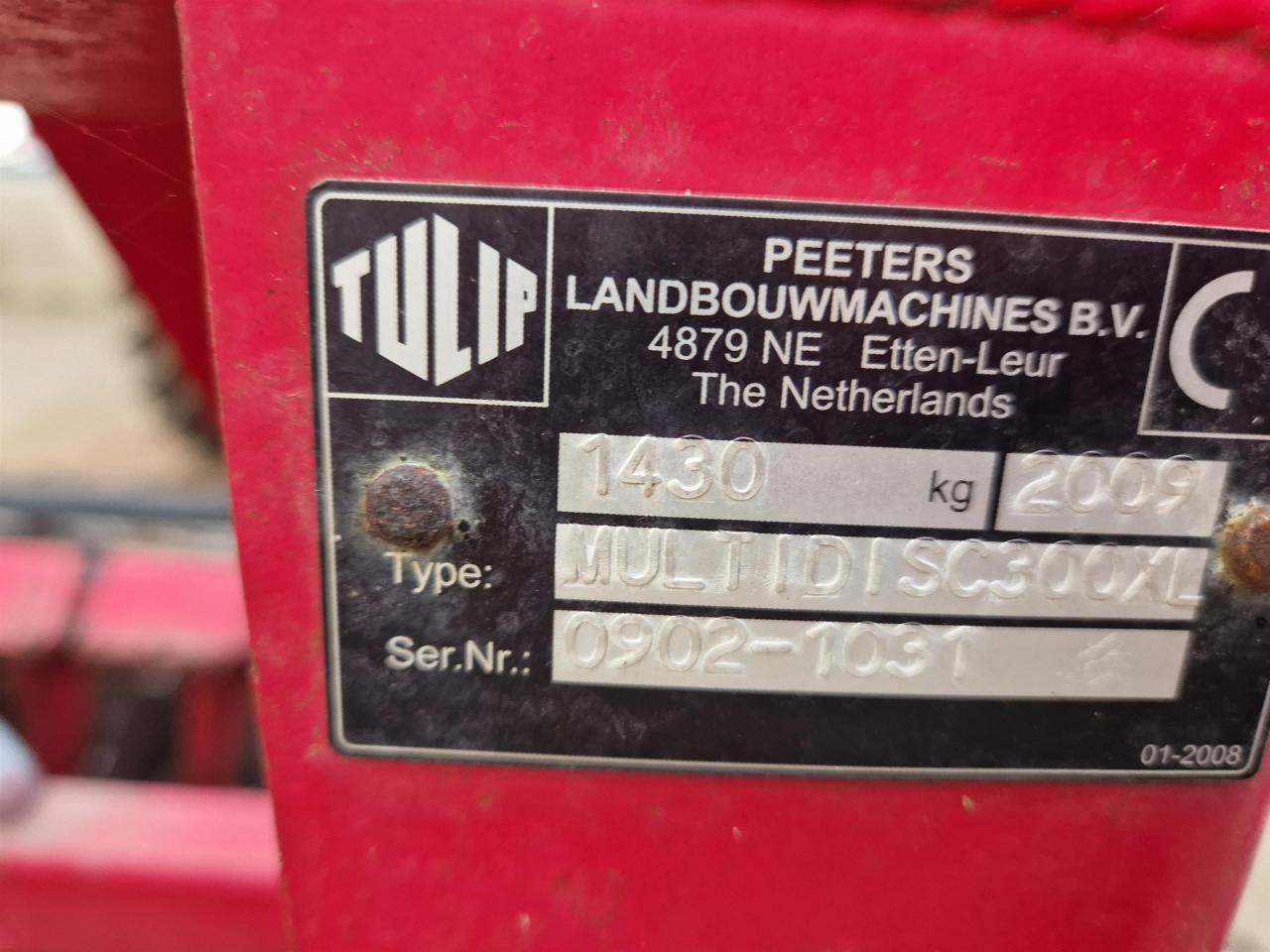 Tulip Multidisc 300 XL - Cover crop: photos 3 Tulip Multidisc 300 XL - Cover crop: photos 3