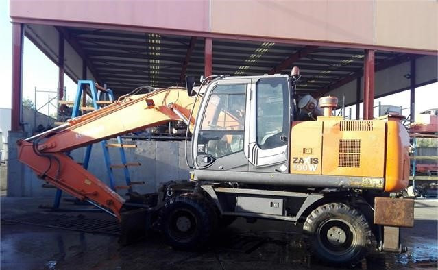 Excavadoras de ruedas HITACHI ZX190W-3 - Pelle sur pneus: photos 1 Excavadoras de ruedas HITACHI ZX190W-3 - Pelle sur pneus: photos 1