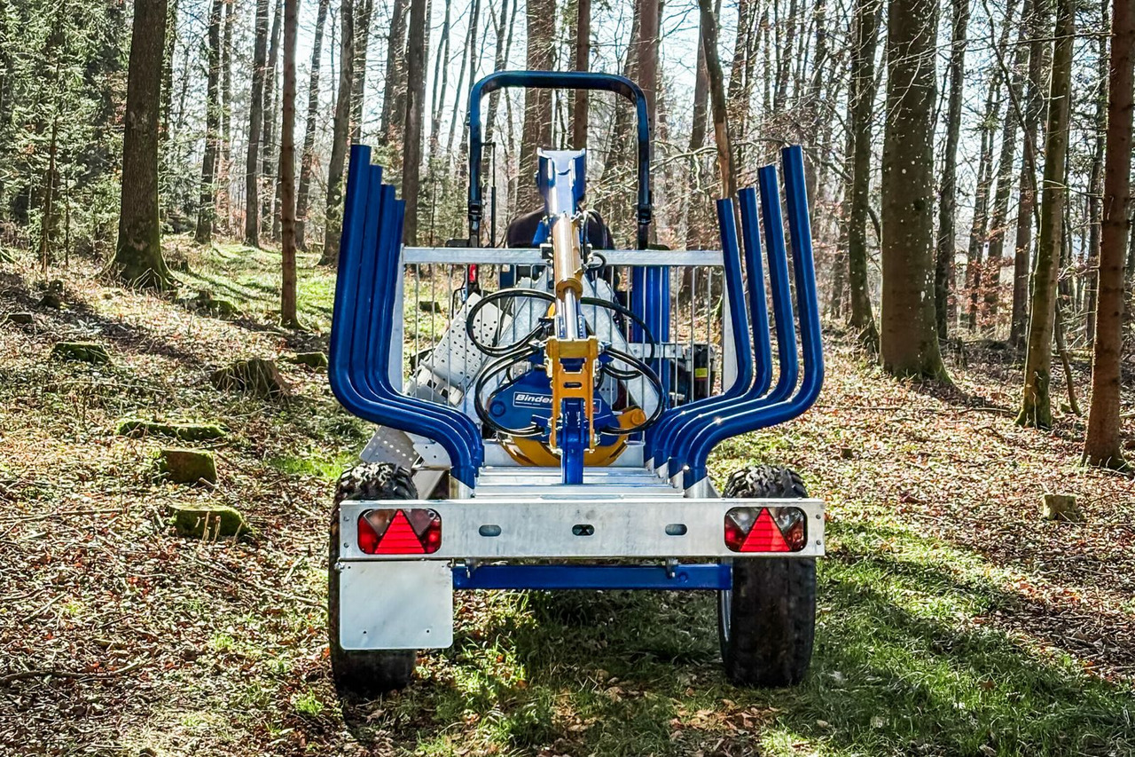 Binderberger Alpin 3t Holzrückewagen - Remorque forestière: photos 2 Binderberger Alpin 3t Holzrückewagen - Remorque forestière: photos 2