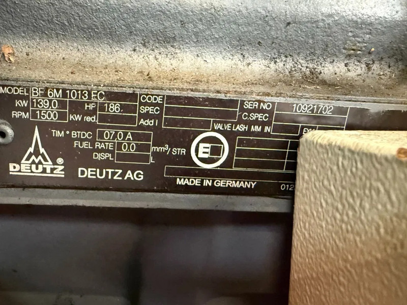 Deutz BF6M 1013 EC 139 kW 186 PK Diesel Motor Engine - Moteur pour Matériel de manutention: photos 3 Deutz BF6M 1013 EC 139 kW 186 PK Diesel Motor Engine - Moteur pour Matériel de manutention: photos 3